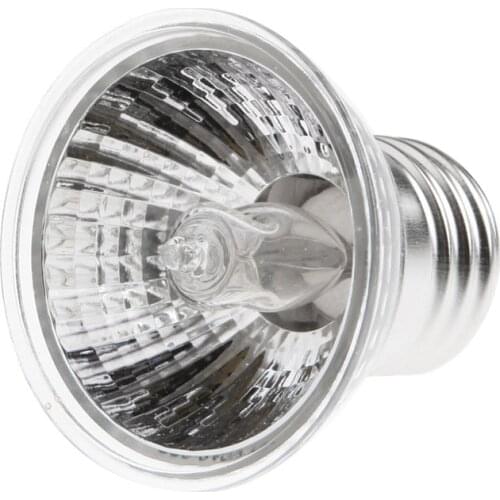 25W/75W Uva Uvb Reptile Tortoise Heating Lamp Full Spectrum Sunlamps Basking Pet