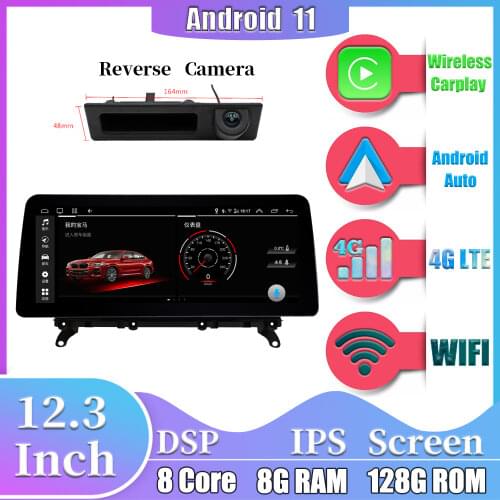 128GB Android 10 Car Radio Player Multimedia For BMW X5 E70 X6 E71 2007-2013 Original CCC CIC GPS Navigation Screen Stereo