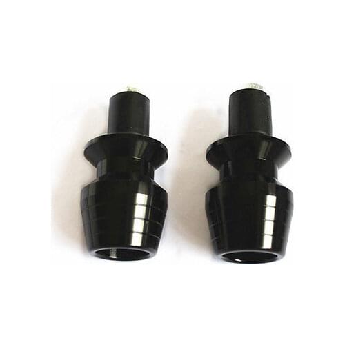 CNC Aluminum 7/8" HandGrip Bar Ends For Suzuki SV650 RM125 GSX-R 600 750 1000 GSX-R1300R Honda Kawasaki Yamaha Motorcycle Black