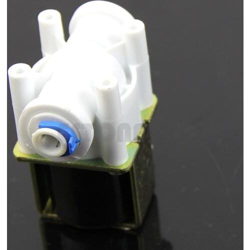 Electric Solenoid Valve For Water Purifier Refrigerator Normally Closed DC 12V Mar28