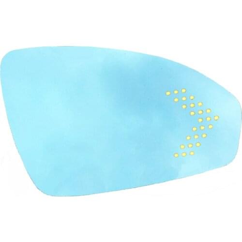 BlueGlass Wide Angle View Anti Dazzle Heated led Turn Signal Side Rear View Mirror Glass For Chevrolet Cavalier Rearview Mirror