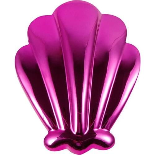 Gradient Color Shell Hair Comb Plastic Anti-knot Comb Portable Hairdressing Comb