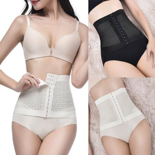 Tummy Belt Waist Trainer Corsets Steel Boned Body Shaper Women Postpartum Band Sexy Busty Corsage Modeling Strap Binder Corset