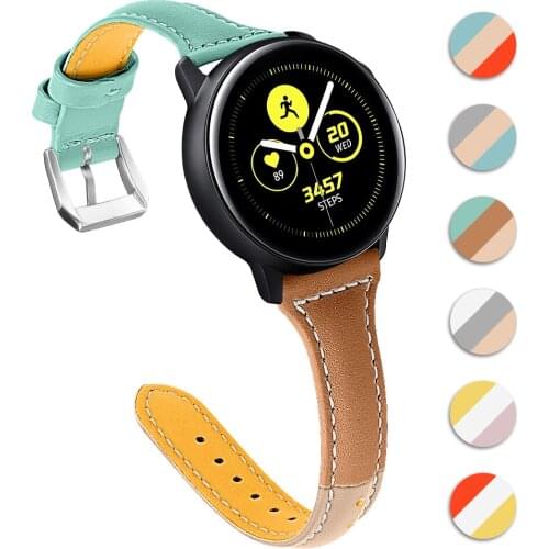 Colorful Leather Watch Band Strap Smart Watch and Traditional Watch Wristband Bracelet Replacement for Huawei Watch 2 Classic GT