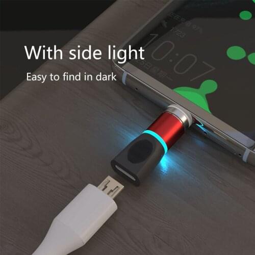 Fast Charging Magnetic Adapter For Android Micro USB 2.0 Device To Micro USB Cable Magnetic Adapter for Xiaomi Redmi Honor LG