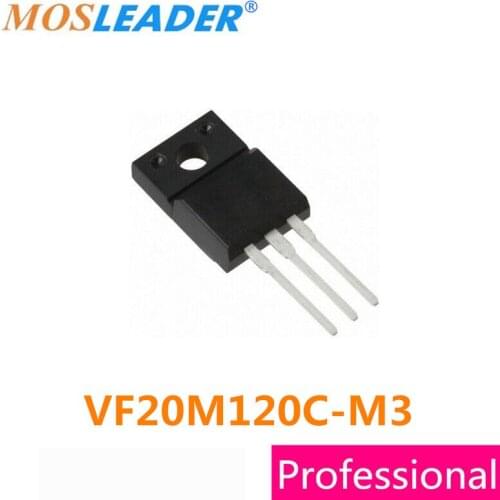 Mosleader 50pcs TO220F VF20M120C-M3 VF20M120C-M High quality Schottky
