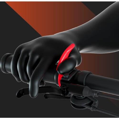 MOTSUV Light Bicycle Handlebars With Lock Ring Bike Deputy Handle Anti-slip Bike Secondary Rest Handlebar Bicycle Vice Hand Part