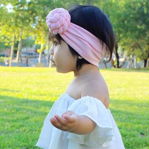 New Twist Braid Knot Baby Girl Headband Turban Soft Elastic Newborn Hairband Solid Color Infant Baby Hair Accessories