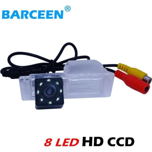 Original car rearview camera rainproof +plastic shell material +170 angle +8 led +night viison for Chevrolet Cruze hatchback