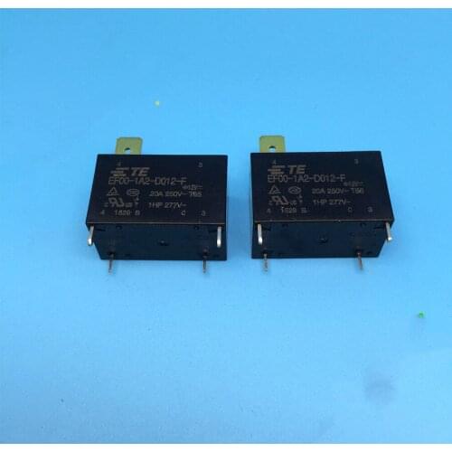 Original EF00-1A2-D012-F 12VDC 4PIN 20A250VAC relays