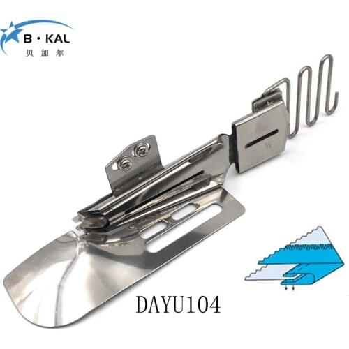 DAYU104 K712NA(B) right angle binder used for 2 or 3 needle cover stitch machine binding of knitwear collar and sleeve