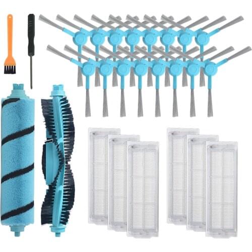 Side Brushes HEPA Filters for Cecotec Conga 3490 Robot Vacuum Cleaner Accessories Roller Brush Cleaning Cloths Mop Pad Comb