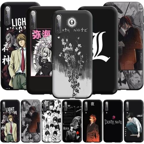 Anime Death Note Case for Xiaomi MI 8 9 9T A2 A3 10 10T Note Lite Pro SE Max 3 F1 Poco X3 NFC M3 11 11i Ultra F3