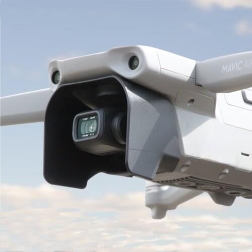Sunnylife Anti-glare Lens Hood Gimbal Protective Cap Lens Cover Sunshade for DJI Mavic Air 2 Camera Drone Accessories