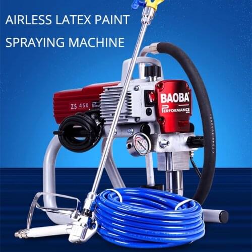 High Quality Airless Latex Paint Spraying Machine Latex Paint Spraying Household Wall Spraying Machine Tools And Equipment