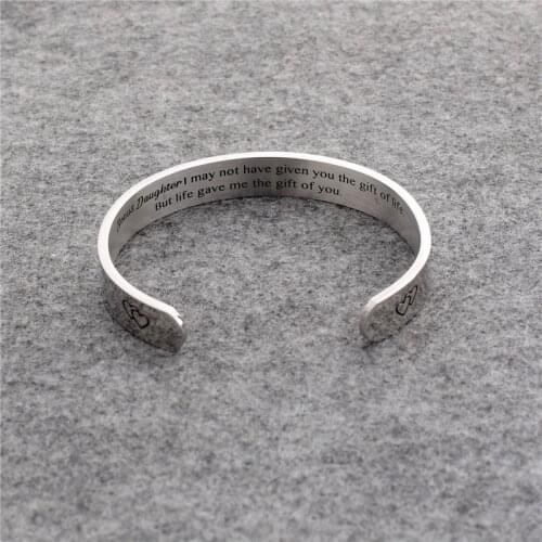 YADA ins Custom Double letter Bracelets&Bangles For Women Stainless Steel Bracelets Crystal Jewelry Open Cuff Bracelet BT200332