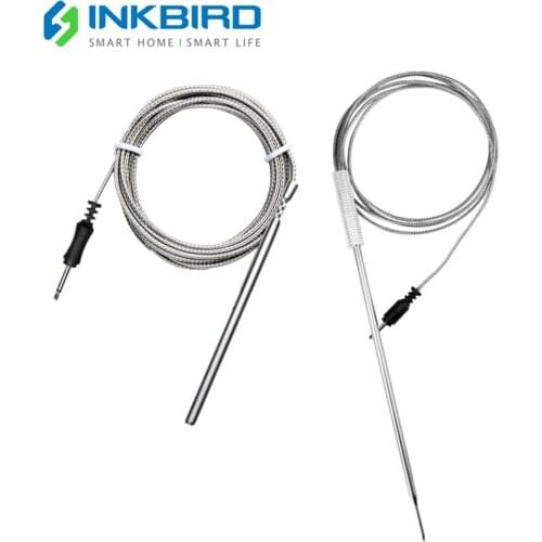 Inkbird Food Cooking Oven Meat BBQ Stainless Steel Probe for Wireless BBQ Thermometer Oven Meat Probe Only for IBT-6XS/IBT-4XS