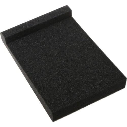 300x200x45MM Black Sponge Monitor Speaker Acoustic Isolation Foam Isolator Pad for Recording Studios Karaoke Accessories