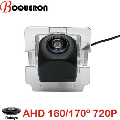 Fisheye 170 720P HD AHD Car Vehicle Rear View Reverse Camera for Citroen C-Crosser for Mitsubishi Lancer X for Peugeot 4007