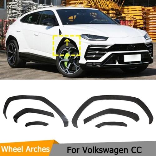 Car Wheel Arches Eyebrows Mudguards For Lamborghini Urus 2018 - 2021 Dry Carbon Fender Flares Arches Wheel Eyelids Eyebrows