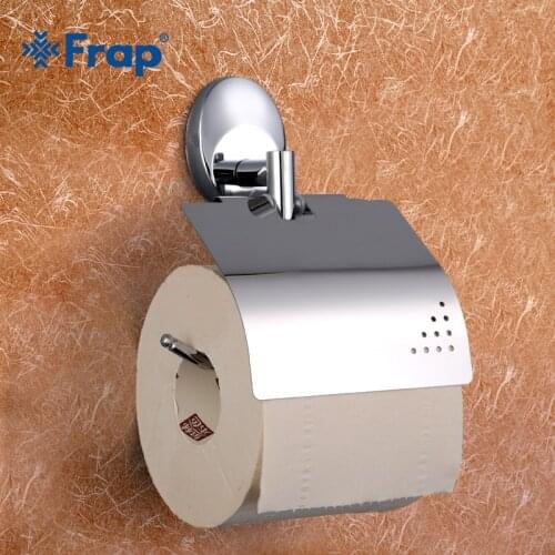 Frap silver Antique Bronze Cover Toilet Paper Towel Holder Space Aluminium Mounting Seat Bathroom Accessories Higienico F1603