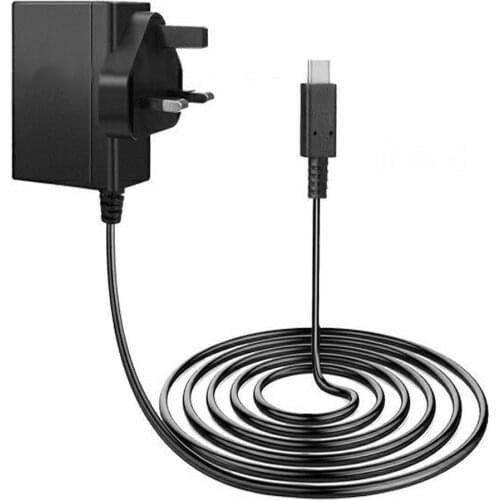 For Nintendo Switch for NS Game Console AC Adapter Power Supply Charger UK Plug