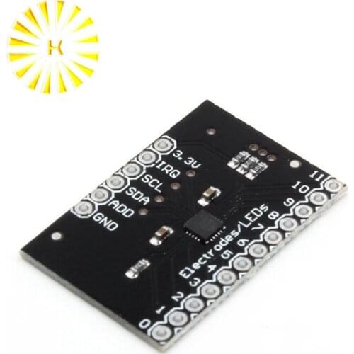 MPR121 Breakout V12 Capacitive Touch Sensor Controller Module I2C keyboard Development Board
