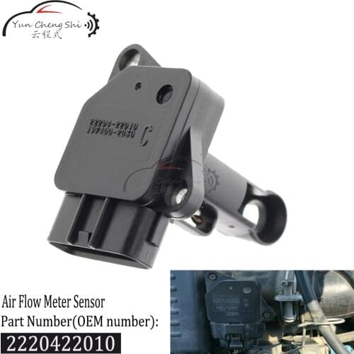 New Mass Air Flow Meter MAF Sensor 22204-22010 2220422010 For Toyota Lexus Scion