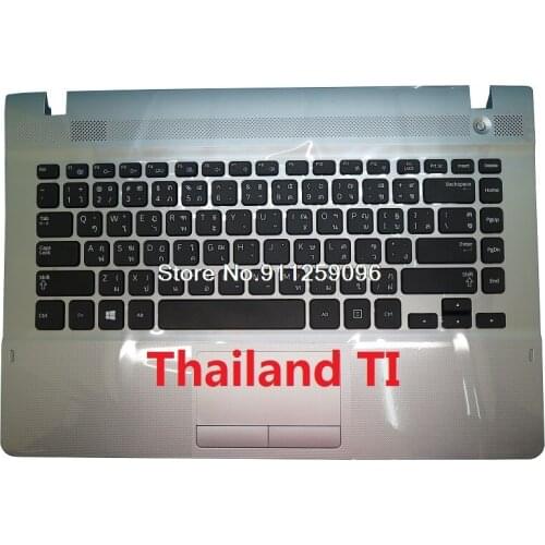 Laptop PalmRest&keyboard For Samsung NP270E4V 270E4V Thailand TI Arabia AR Upper Case Cover With Touchpad Speaker New