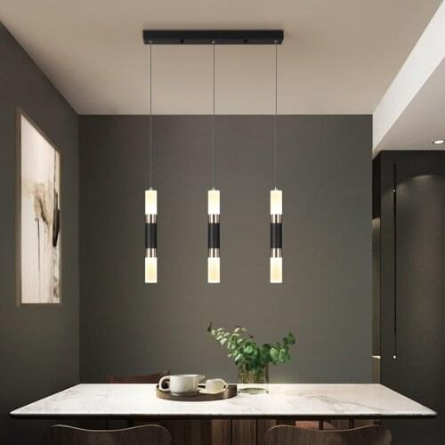 Simple Pendant Lamp Dining Room Light Bedroom Lamp Living Roon Lighting Stick Fashion Lamp Drop Light