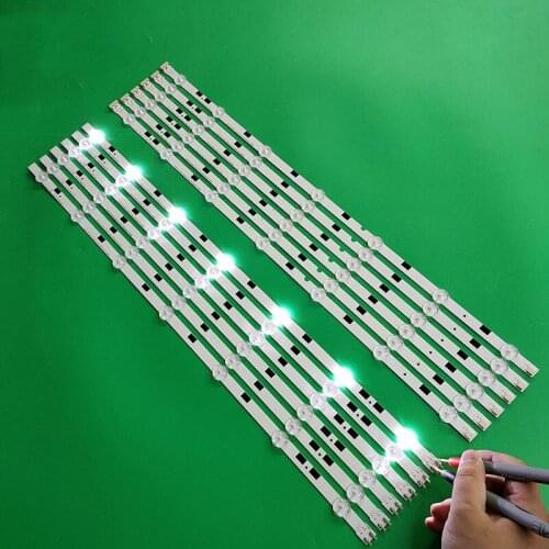 60pcsLED Backlight Lamp strip for DMGE-580SMA-R3 DMGE-580SMB-R3 UN58H5202 UN58H5005 UN58H5200 UN58H5203 V580HJ1 CY-HH058BGNV1H V