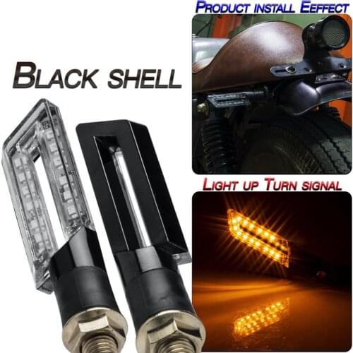 2pcs Motorcycle LED Turn Signal Electric Cars Turning Indicator Light Flashing Turn Signals Blinker Tail Light