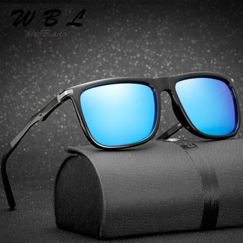 WarBLade Brand Designer Men Sunglasses High Quality Polarized Fashion Sun Glasses Mirror Lens Classic Vintage Male Shades