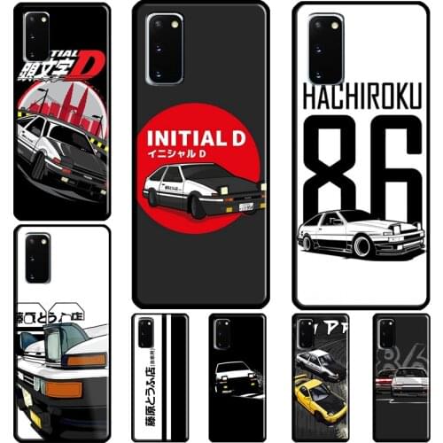 Japan Anime Initial D Car Case For Samsung Galaxy S20 FE S8 S9 S10 Plus S10e S21 Ultra Note 20 Ultra Note 10 Plus