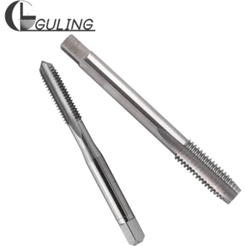 GULING HSS Right Screw Hand tap BSC 3/8-26 Fine Thread Straight Flute Metal taps