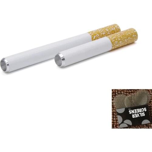 1Pcs Hot sale 55mm smoking pipe cigarette metal shape durable smoking pipe forming pipe fittings tobacco cigar pipe fittings