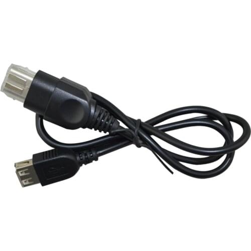 10pcs a lot USB Type A Female To for Xbox Controller Converter USB Adapter Cable for PC To Xbox First Generation Console