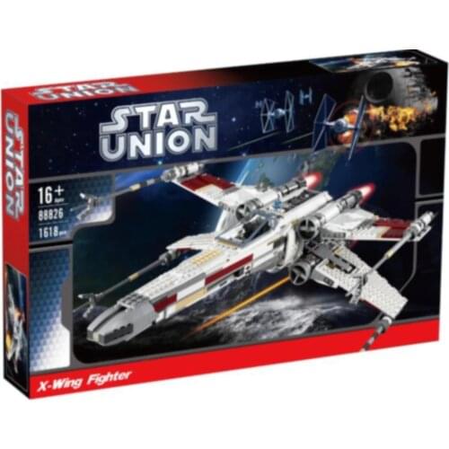 1618 PCS 05039 X-Wing Red Five Planefighter DIY Educational Building Blocks Bricks Star Toys 88826 Birthday Christmas Gifts