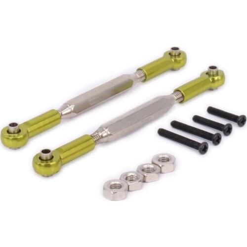 2PCS Alloy Rear Upper Suspension Arm Tie Rod For RcModel Car 1-12 Wltoys 12428 12423 Off-Road Desert Buggy Cnc Machined Parts