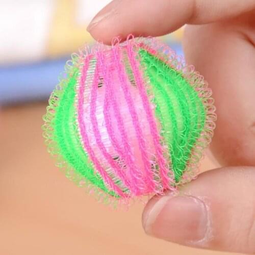 6Pcs/set home Washing Machine Hair Remover Laundry Ball Fluff Cleaning Lint Fuzz Grab Remove dirt Nursing cleaning ball supplies