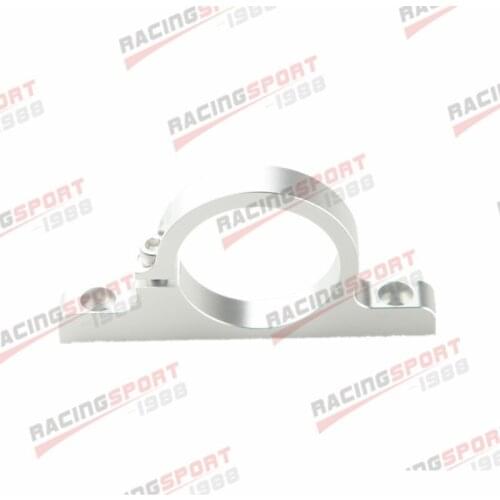 61mm ID Aluminum Fuel Pump Bracket Billet Filter Clamp Cradle Silver