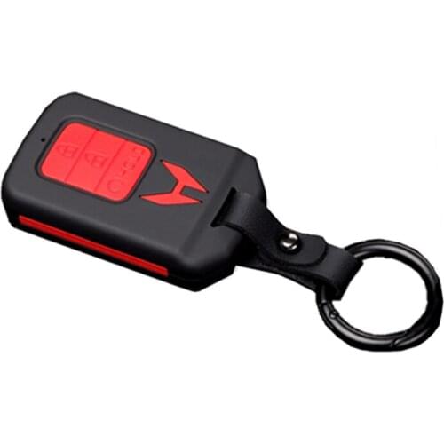 Car Remote Key Cover Case Holder Protect Keyeather Keychain Keyring for Honda CRV AVANCIER URV B Style Smart 3 Button Brand New
