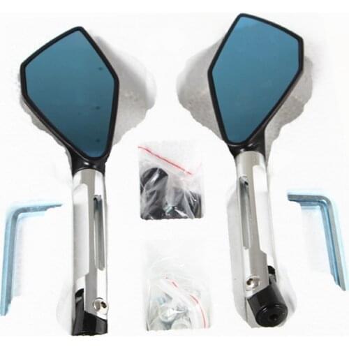 CNC Motorcyle Side Mirrors For Yamaha Street bike XJR1300 / V-MAX / MT-01 / MT-03 / TDM900 / FZ1 / FZ6 / XJ6 / YBR