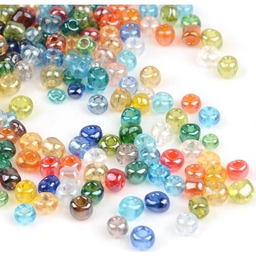 Wholesale Crystal Czech Glass Seed Beads charm Spacer Beads For Jewelry Making DIY Bracelet Necklace Material Women Accessories