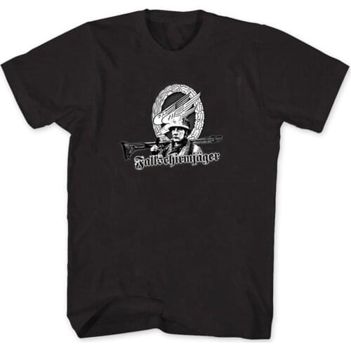 Unique Design Wehrmacht Paratroopers T-Shirt. Summer Cotton Short Sleeve O-Neck Mens T Shirt New S-3XL