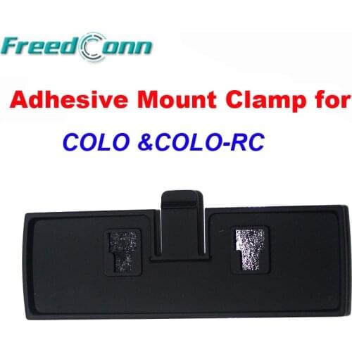 Glued Adhesive Mount Base Holder Headset Clamp Clip for FreedConn COLO-RC Motorcycle Bluetooth Helmet Headset Intercom