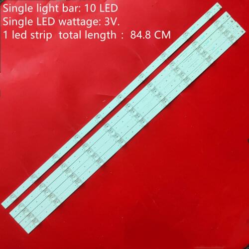 Konka LED42F1500C light bar 4642DL002 003 T85-H08-3.2-3.4 RF BS420E32-1001A-07 screen 72000075YT GK 10 lamp beads 5 PCS