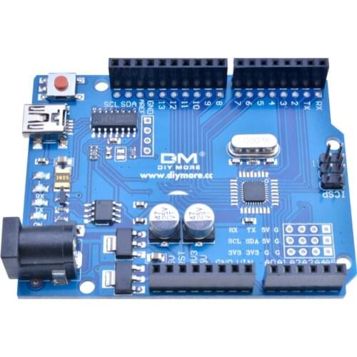 CH340G MEGA328P Mini USB UNO R3 Microcontroller Replace ATmega16U2 Without Usb Cable ATmega328 Uno R3 Board Module