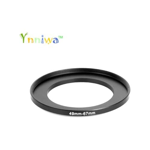 49-67mm Metal Step Up Rings Lens Adapter Filter Set