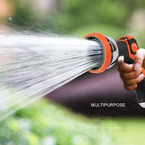 Water Gun Hose Nozzle Car Washing Garden Watering Spray High Pressure Plant Water Sprinkler Irrigation Tools